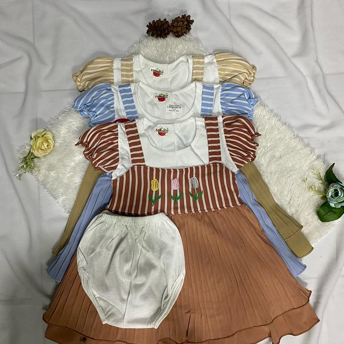 Dress baby tomato untuk cewek