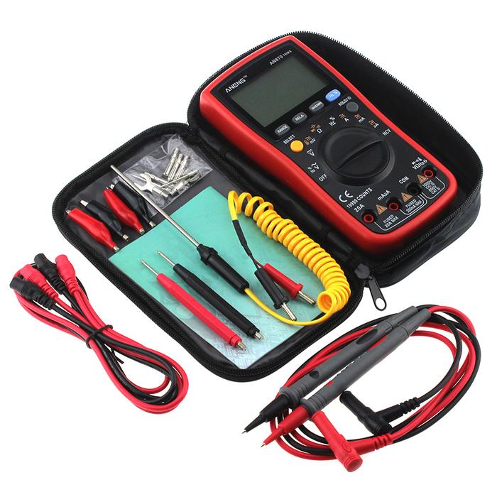 ANENG AN870 19999 COUNT True-RMS Auto Range Digital Multimeter NCV