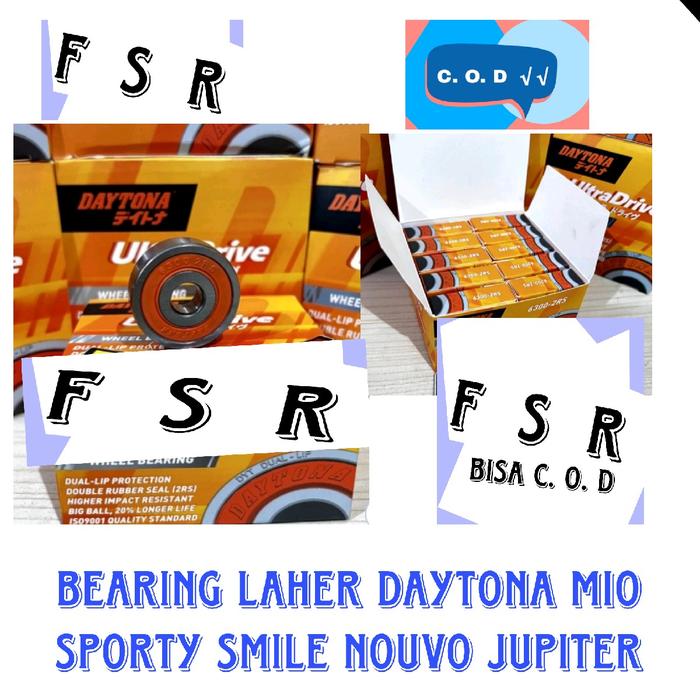 BEARING laher klaher roda depan mio sporty smile jupiter daytona original