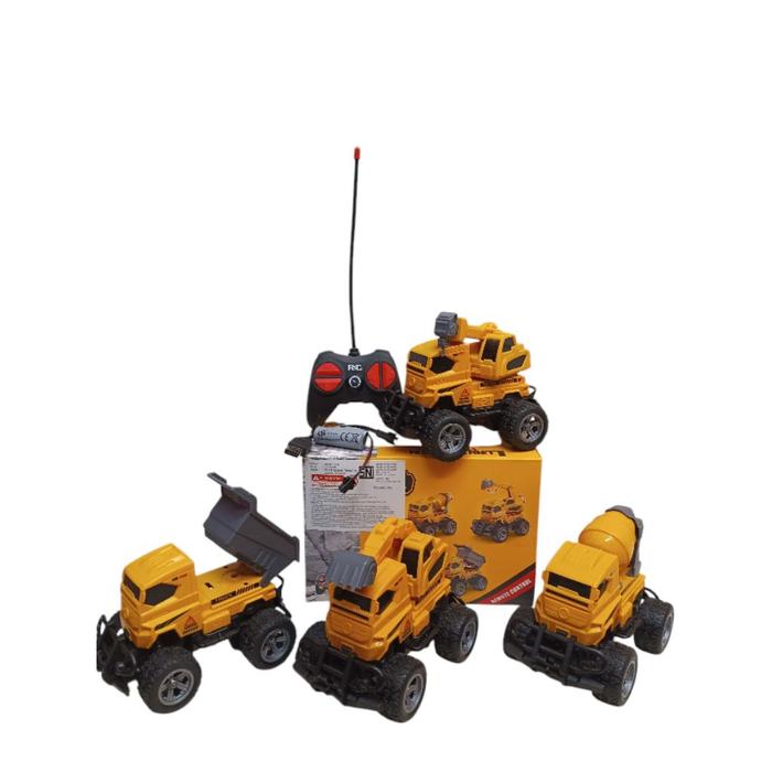 Mobil Remote Contol Truk Construction Mini Mobil RC Remote Konstruksi - Beko 3688-k7