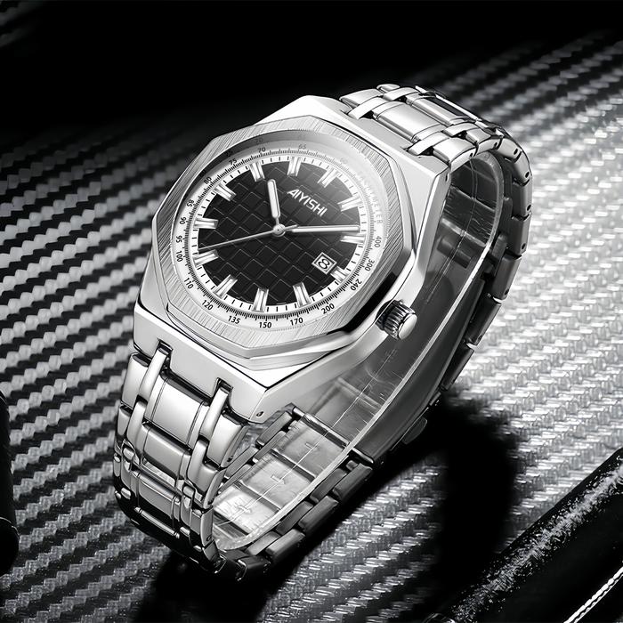 kualitas original Model Terbaru Impor Swiss Jam Tangan Pria Bermerek Mewah mesin jam quartz otomatis
