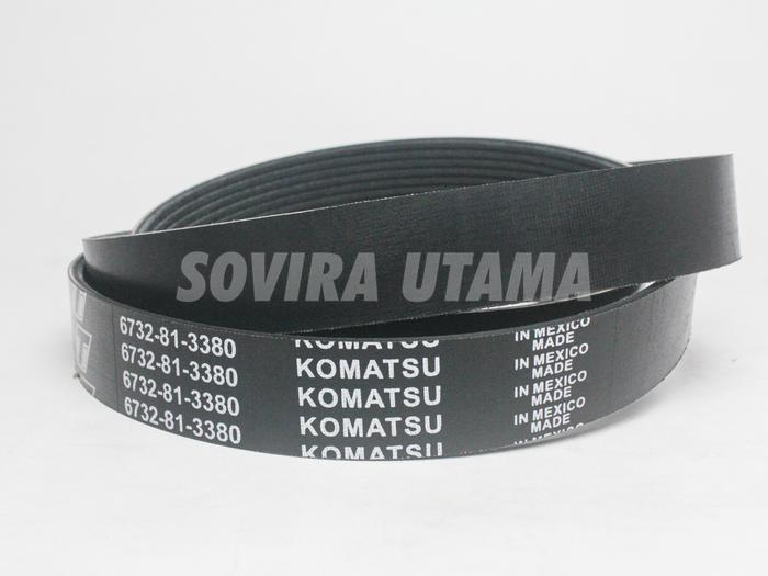 V-Belt Vbelt Fan Belt Bel Komatsu 6732-81-3380 KI1