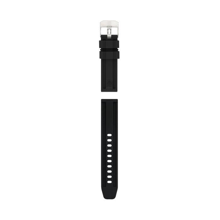 Tali Jam Luminox Rubber Luminox 8880 4200 Original - Silver Buckle