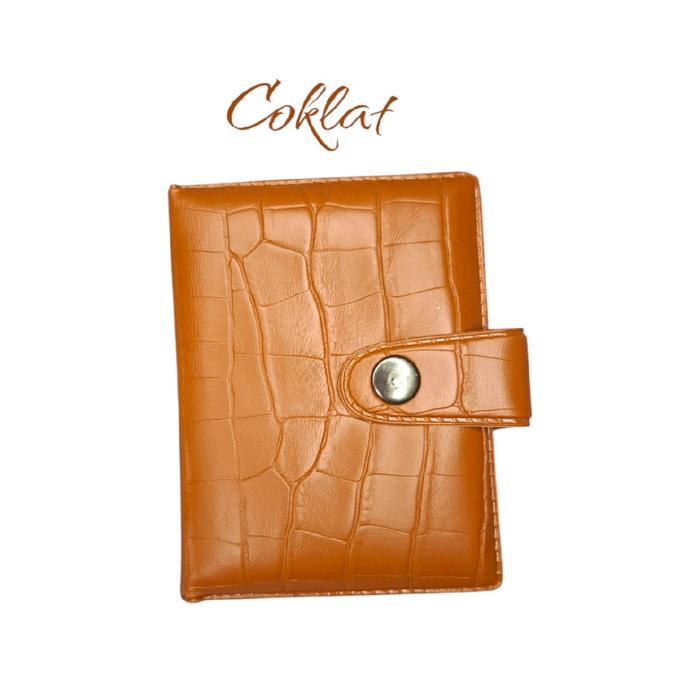 Dompet Mini Wanita Gempita Wallet/Dompet Croco Kancing/Dompet Kartu Mini