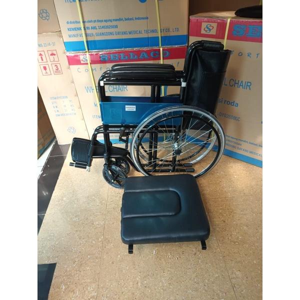 Kursi roda 2in1 kursi roda bab/ kursi roda multifungsi