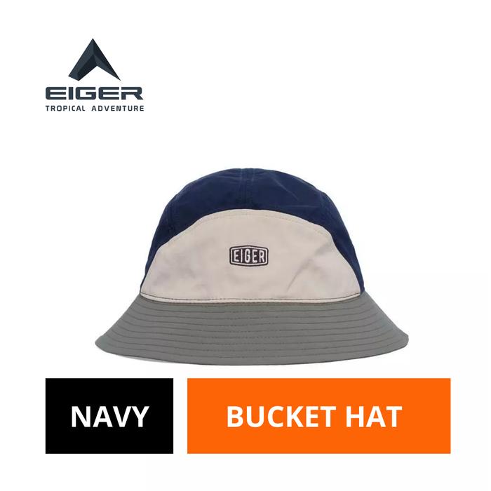 [BISA COD] Topi Rimba Pria Eiger Original Hitam Nilon X-Sonoran Hat Outdoor