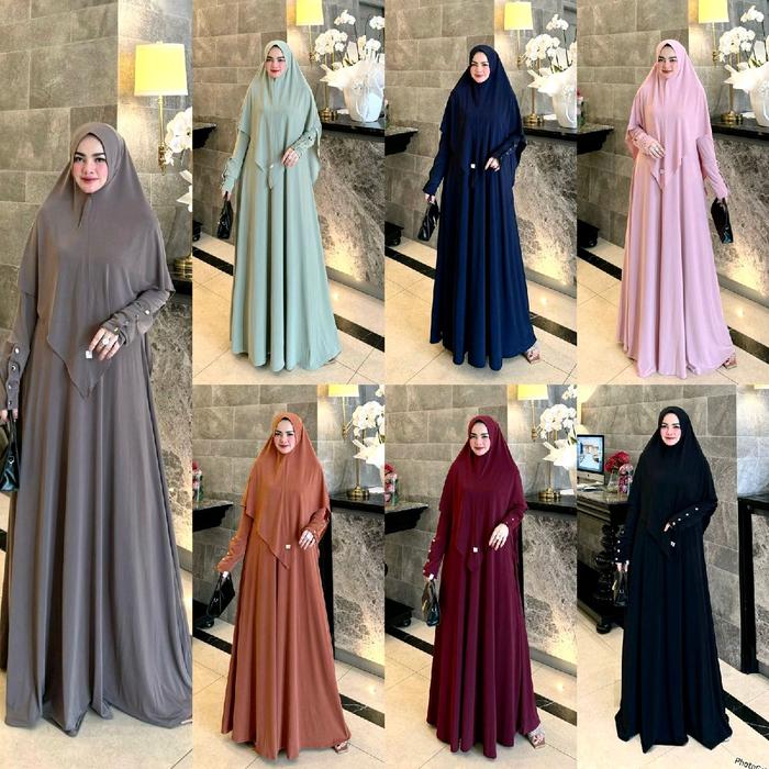 Rania Syari by Poppy || Set Gamis Syari