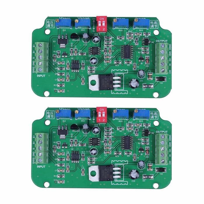 Terlaris, 2X 0-10V Load Cell Sensor Amplifier Transmitter Weight