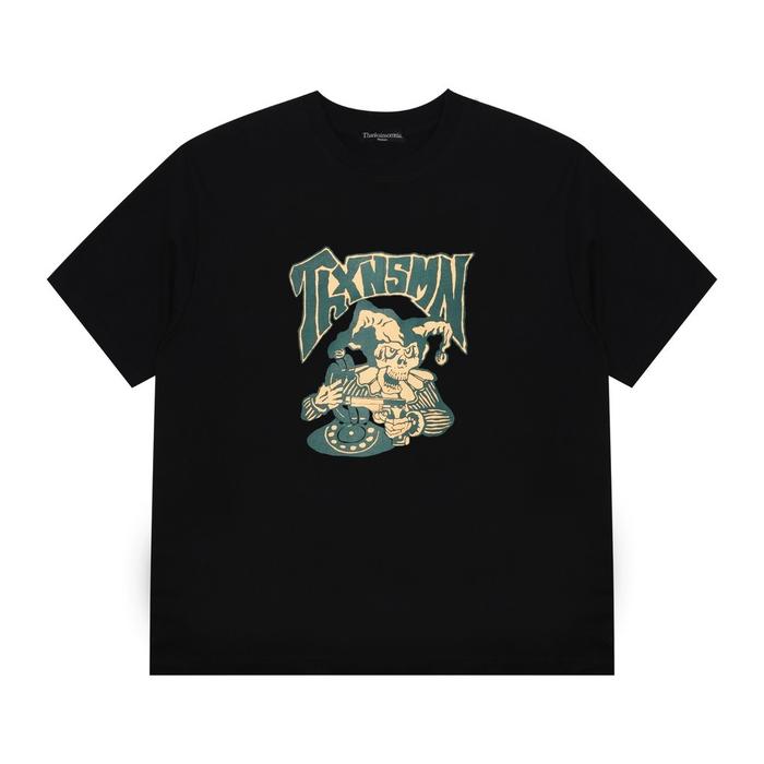 [COD]Hits Boxy Fit T Shirt Original Kaos Embrace Black Thanksinsomnia American retro Style T-shirt