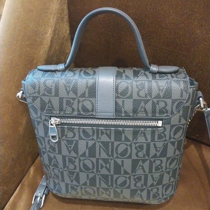 Tas bonia original monogram hitam