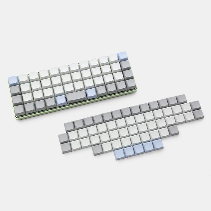 XDA DSA Blank PBT Keycaps Suitable For Ortholinear Layout MX Keyboard
