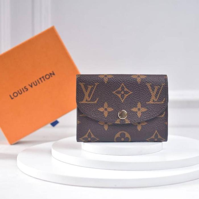 LV ROSALIE MONOGRAM PINK COMPACT COIN PURSE M62361