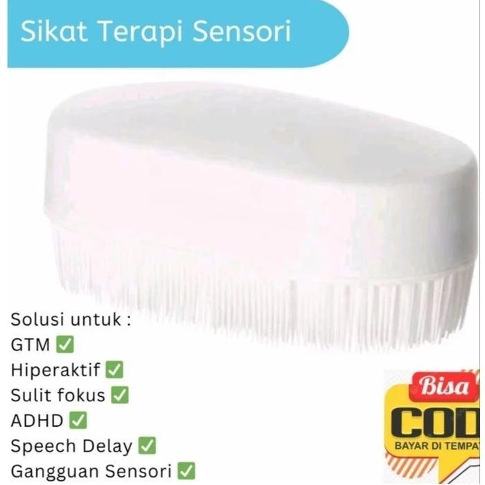 Sikat terapi OVAL speech delay alat telat bicara anak autis bayi adhd sensorik stimulasi sensori str