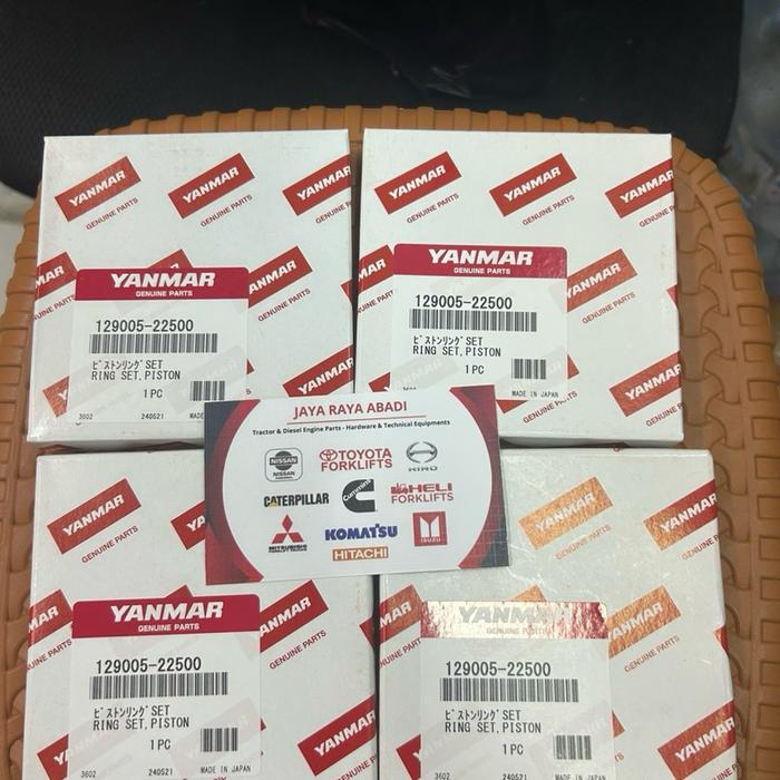 1290005-22500 RING PISTON YANMAR 4tnv88 Ganuine