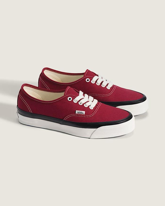 VANS AUTHENTIC LX 44 PREMIUM DECK BORDEAUX ORIGINAL RESMI