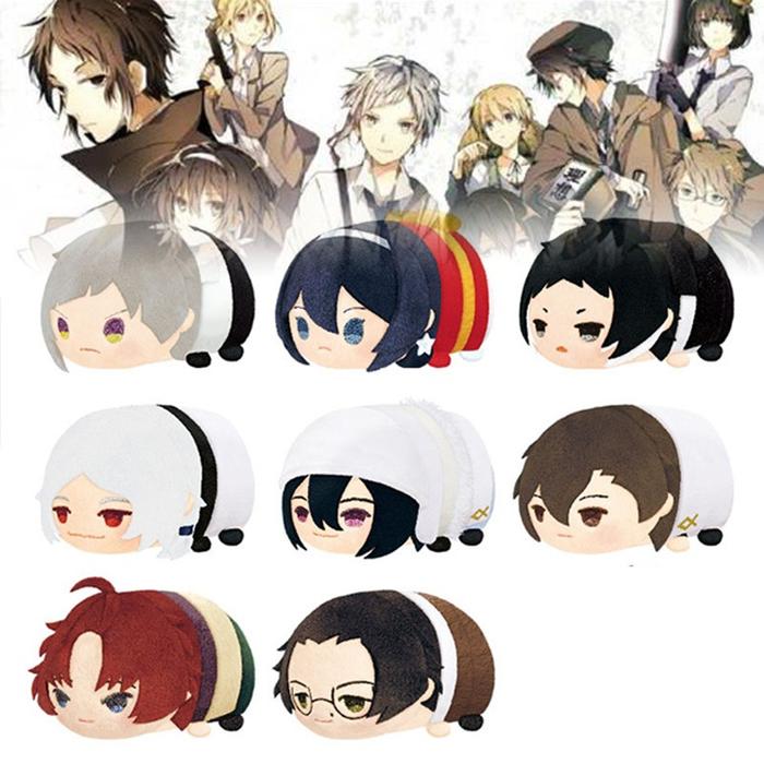 Anime Bungou Stray Dogs Dead Apple Stuffed Mochi Mascot Doll 8.5cm