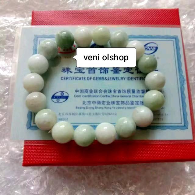 Gelang Giok Xinjiang Hetian Jade