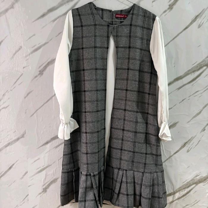 TERMURAH Pakaian Preloved Tunik Wanita Elegan Imaroon