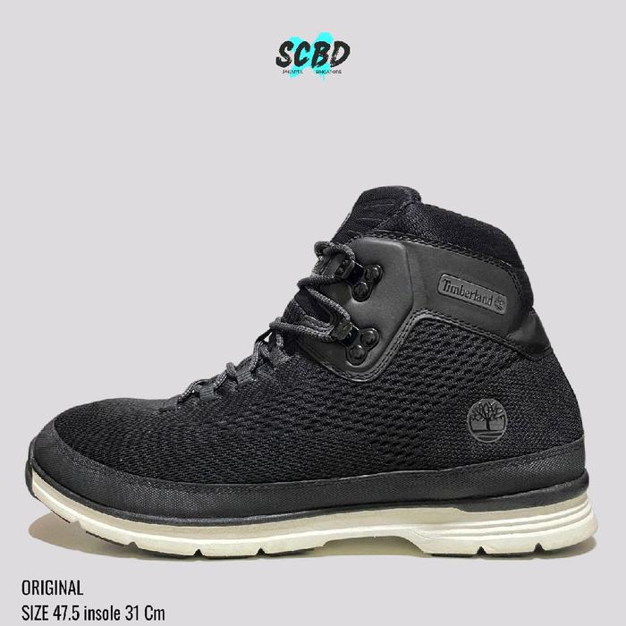 Sepatu Boots Pria Timberland Euro Hiker Spacer Original Second Size 47.5