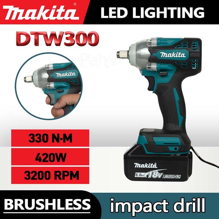Makita DTW300 brushless impact wrench rack worker electric wrench auto repair factory impact wind ca