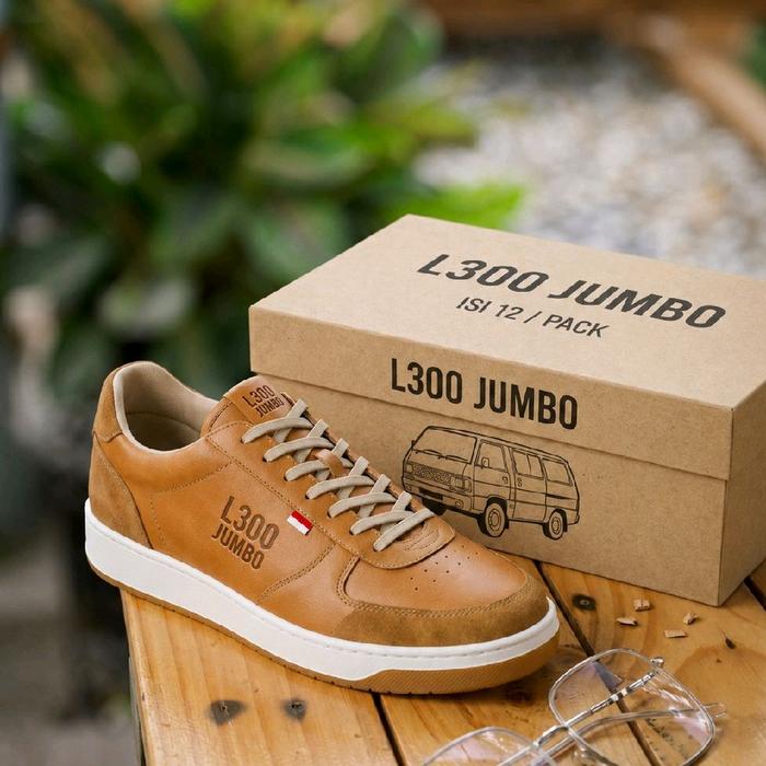 SEPATU PRIA L300 JUMBO ISI 10 TERBAIK LONG SIZE