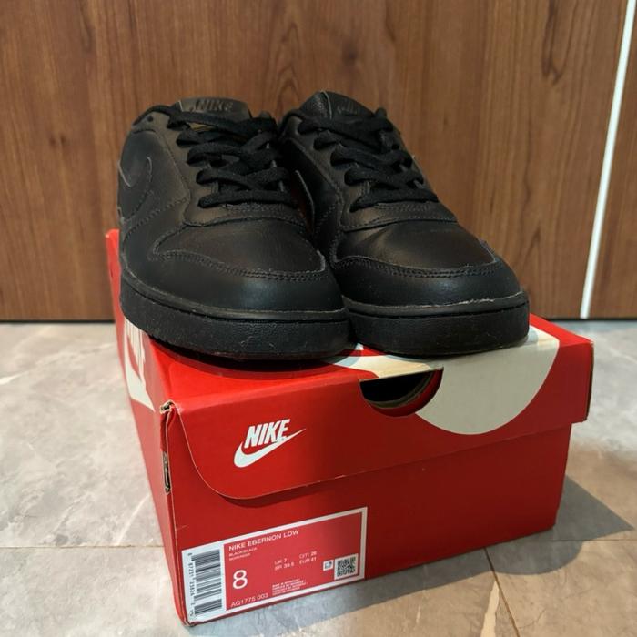 Nike Ebernon Low Black Original