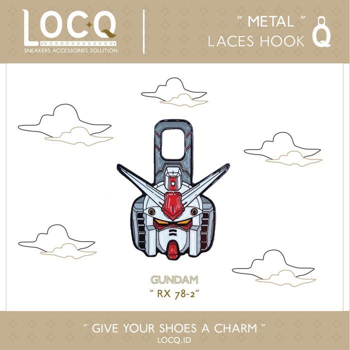 Aksesoris Tali Sepatu Metal Gundam Rx 78 2| Shoelaces Accessories Terlaris
