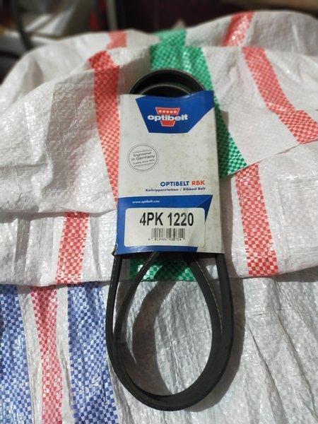 VAN BELT / VBELT / V-BELT FAN BELT YARIS OPTIBELT 4PK1220 / 4PK 1220 KI1