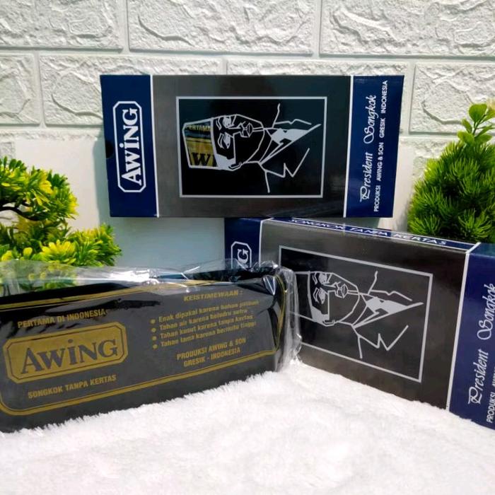 100% Original Awing Gresik, Peci Hitam Awing, Original Free Parfum