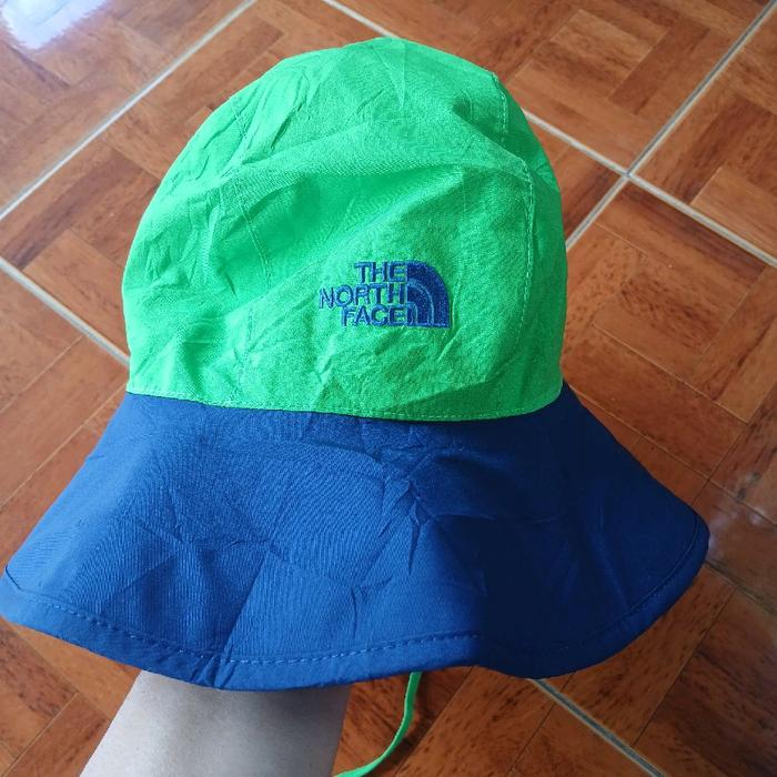 The North Face Jungle Mountain Green and Blue Hat