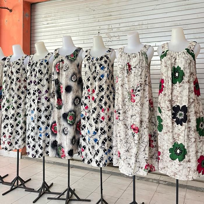 Daster Gandul Kensi Marisa Bahan Rayon LD 120cm Panjang 120cm Bumil Busui Friendly dengan Desain Bun