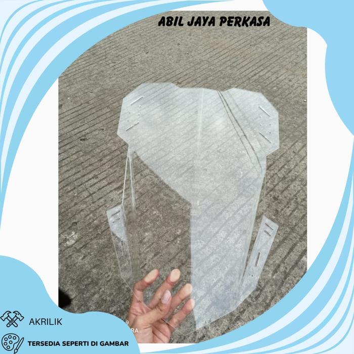 WINDSHIELD WINSIL VISOR TAMENG NVL NVA VIXION CB 150 STREETFIRE NMP VERZA 150 | NEW MEGAPRO VISOR VE