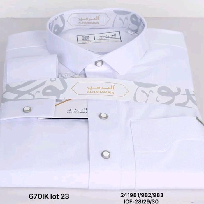 EKSKLUSIF HARAMAIN PREMIUM SLIMFIT ORI IMPORT JUBAH laki GAMIS pria HAROMAIN thobe ORIGINAL WOLL POL