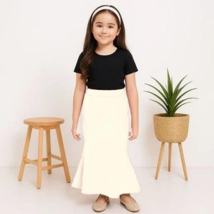 Rok Anak Anak mermaid duyung Rok Duyung Anak bahan Scuba Premium Anak Anak Mermaid duyung