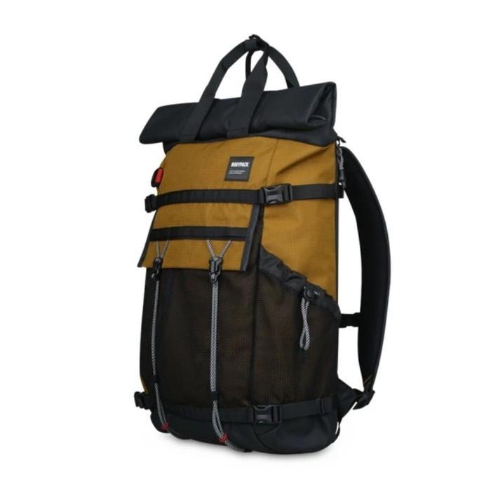 Tas Ransel Bodypack Hillside Ripetype Rucksack - Brown Backpack Terbaru