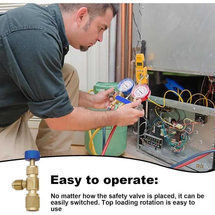 Katup Kontrol Liquid Safety Valve AC Refrigerant R22 to R22 - MX635