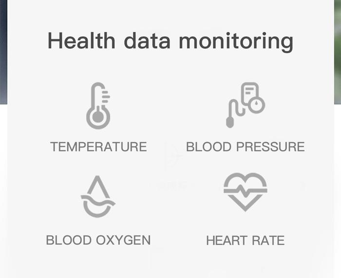 C6T SmartWatch Men Women Waterproof Temperature Monitor Smartwatch