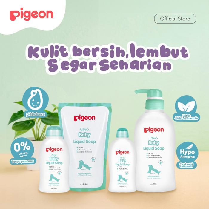 PIGEON Baby Liquid Soap | Sabun Cair Bayi