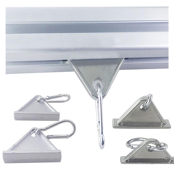 10pcs Aluminum Alloy Hanger Hook Clip Clamp Sliding Hook For 2020