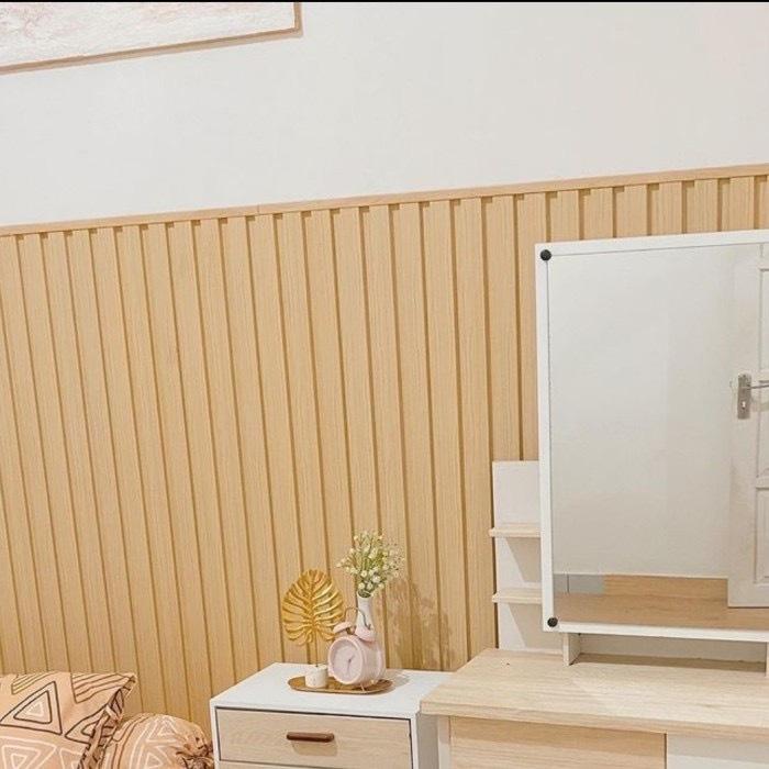 [1.5METER] LIST SUDUT SIKU L WPC WALLPANEL/ LIST PENUTUP WPC PER BATANG LIS WALL PANEL LIS WPC SIKU 