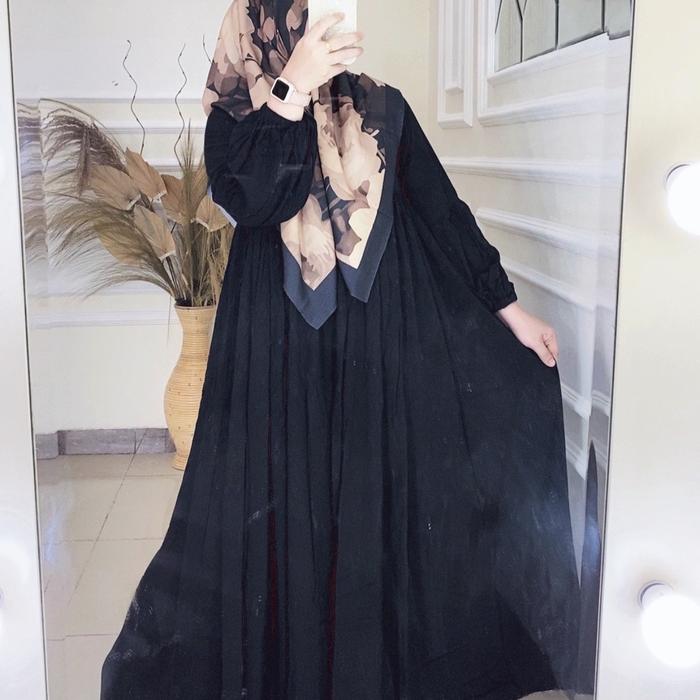 Gamis rayon twill N2muslimah