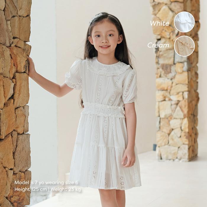 Alethea Smock Dress - Dress Anak |  Dress Smock Anak |  Dress Anak |  Dress Anak Perempuan |  Smocke