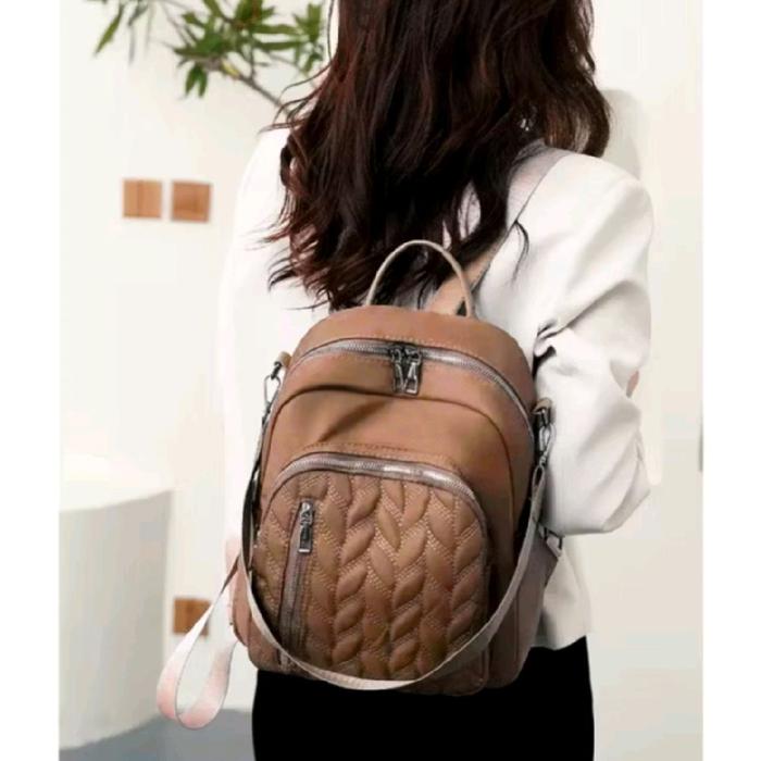 KIZARU BAGS{{bisa bayar ditempat}}tas ransel anak perempuan sekolah dan santai krokoly waterproof Wa