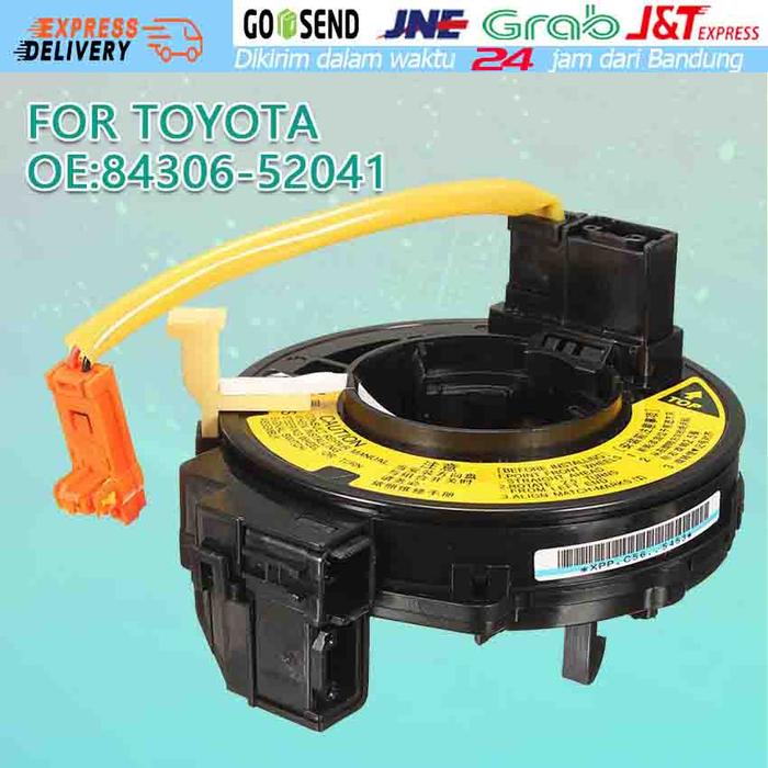 Kabel Spiral 84306-52041 Klakson AirBag Innova Vios Hilux vigo Fortuner Spiral Cable Clock Spring Ai