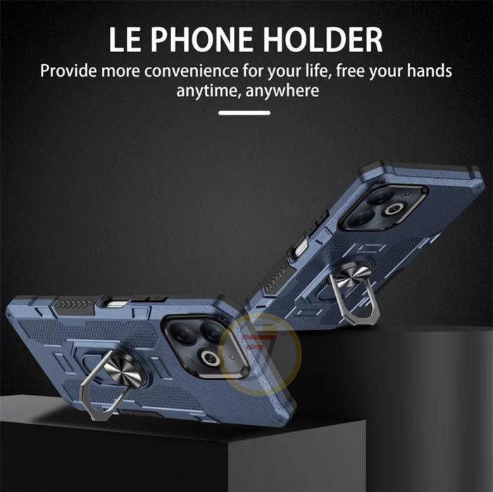 Casing Hard Case Untuk Infinix Smart 8 | Smart 8 Pro Ring Armor Robot Case Kickstand Hybrid/Ring Hol
