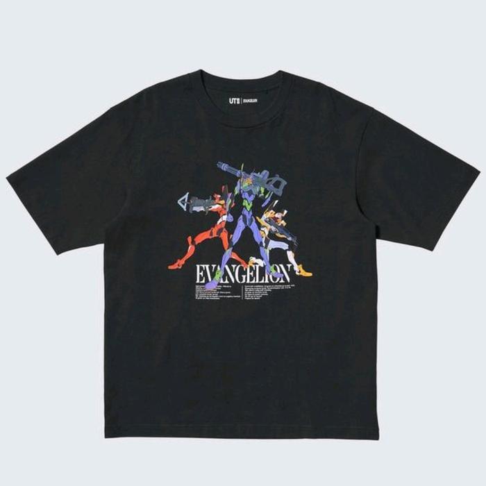 Uniqlo x Evangelion - UT Graphic T Shirts Short Sleeve / Kaos Lengan Pendek