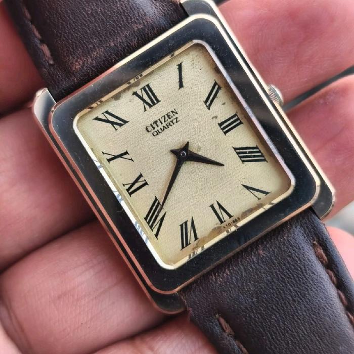 CITIZEN ROMAN DIAL TUNGSTEN CARBIDE (EXTREMELY RARE)