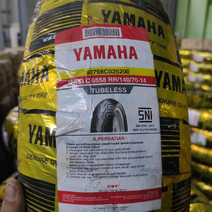 Promo cuci gudang ban luar Yamaha CST Maxi C 6558 140/70-14