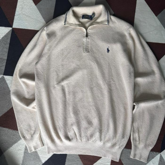 Half zip polo ralph lauren second original