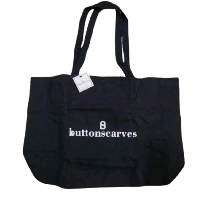 TAS BUTTONSCARVES SHOPPING BAG NEW TOTE BAG